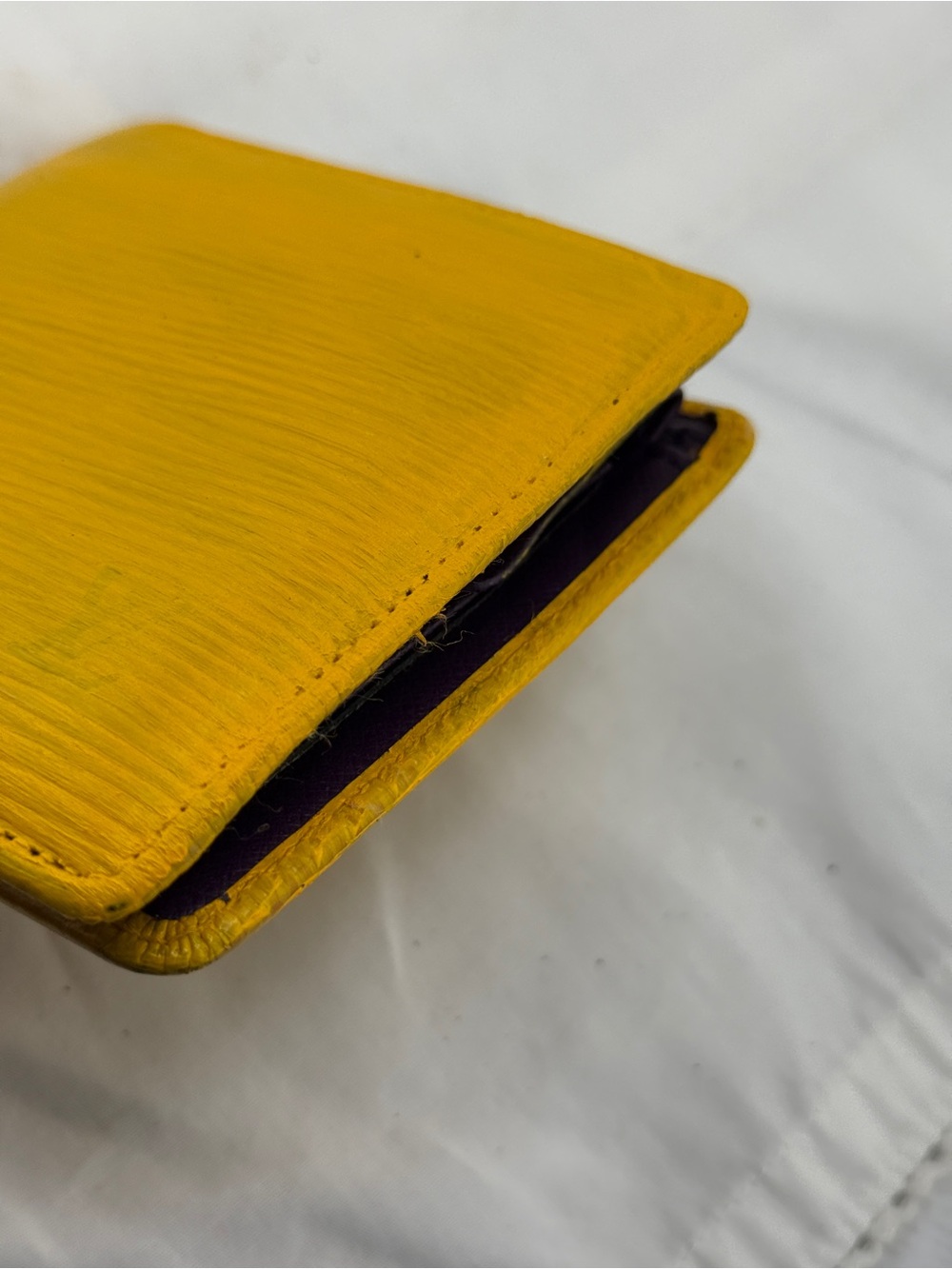 AUTHENTIC Louis Vuitton Marco Wallet. Yellow. - Picture 8 of 13